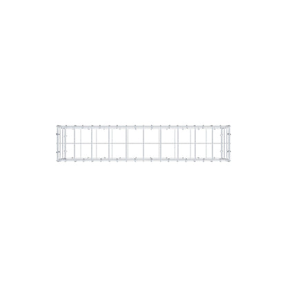 Gabione 100 cm x 30 cm x 20 cm (L x H x T), Maschenweite 10 cm x 10 cm, C-Ring