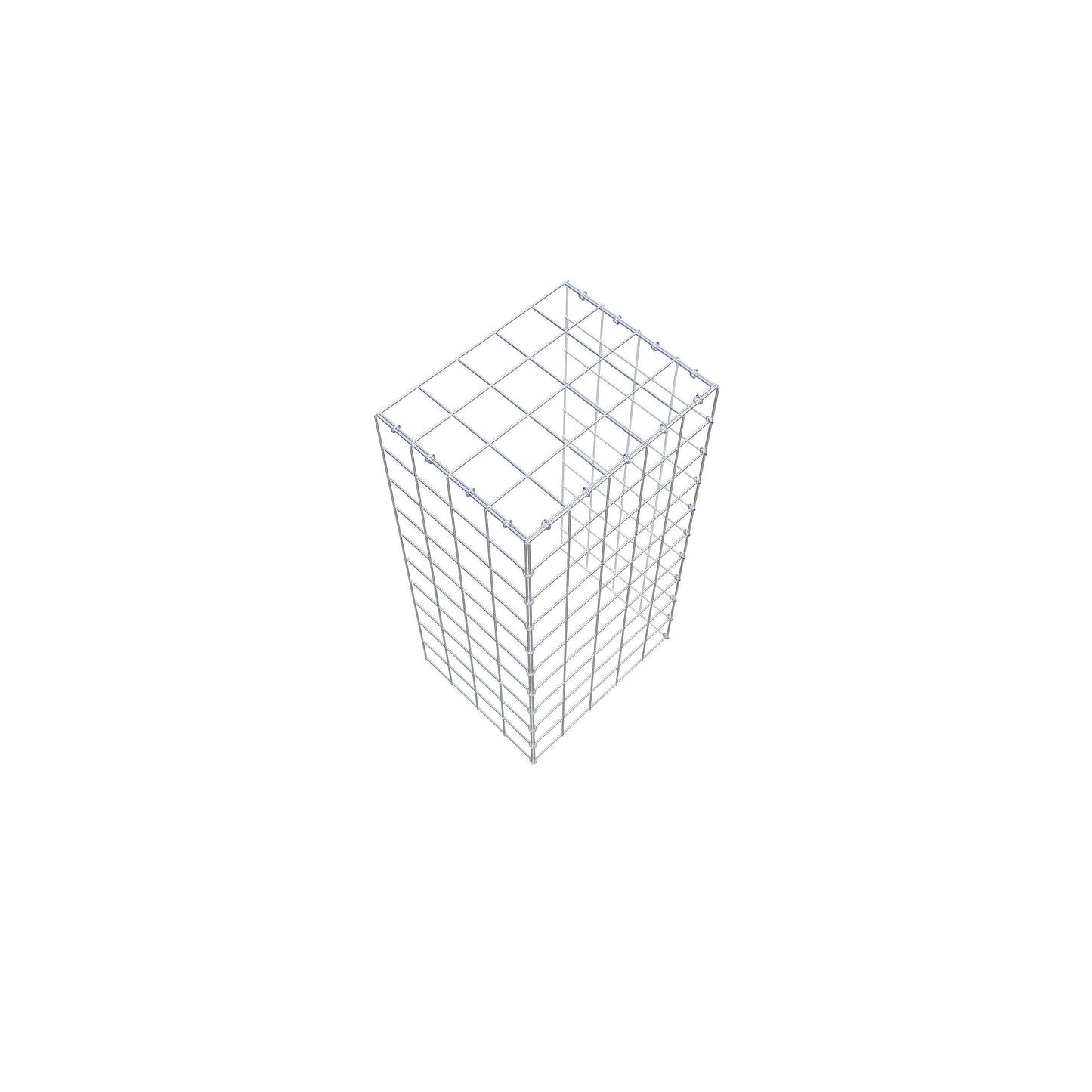 Pila adicional tipo 4 100 cm x 40 cm x 50 cm (L x A x P), malla 10 cm x 10 cm, anillo en C