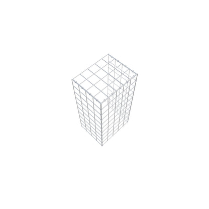 Pila adicional tipo 4 100 cm x 40 cm x 50 cm (L x A x P), malla 10 cm x 10 cm, anillo en C