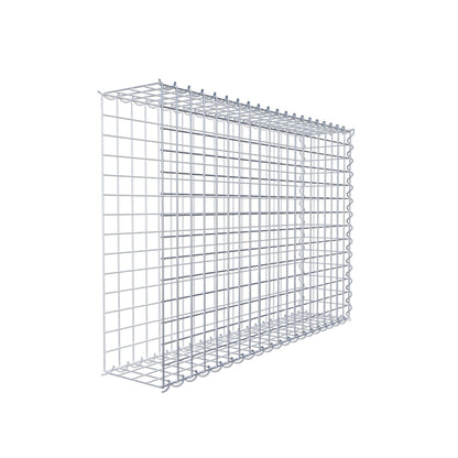 Gabion rapporté type 2 100 cm x 70 cm x 20 cm (L x H x P), mailles 5 cm x 5 cm, spirale