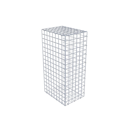 Pile aggiuntivo tipo 2 80 cm x 40 cm x 30 cm (L x H x P), maglia 5 cm x 5 cm, anello a C