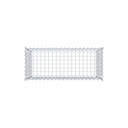Extra gabion typ 3 100 cm x 60 cm x 40 cm (L x H x D), maskstorlek 5 cm x 5 cm, spiral