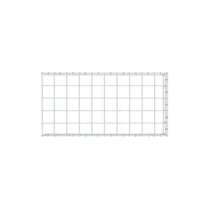 Anbaugabione Typ 4 100 cm x 20 cm x 50 cm (L x H x T), Maschenweite 10 cm x 10 cm, C-Ring