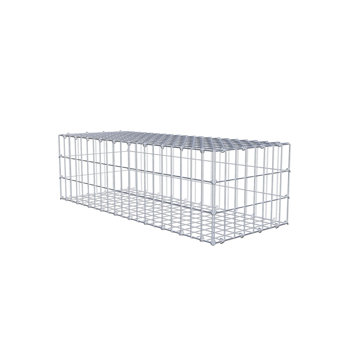 Schanskorf 100 cm x 30 cm x 40 cm (L x H x D), maaswijdte 5 cm x 10 cm, C-ring
