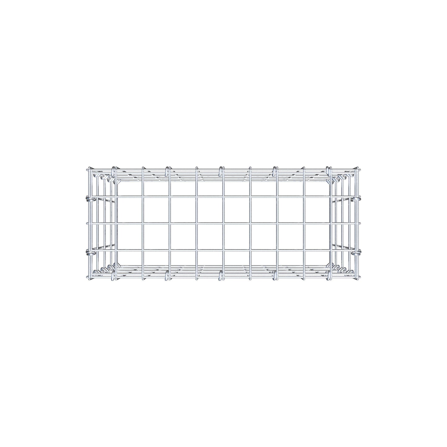 Pila adicional tipo 3 50 cm x 40 cm x 20 cm (L x A x P), malla 5 cm x 10 cm, anillo en C