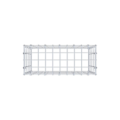 Pila adicional tipo 3 50 cm x 40 cm x 20 cm (L x A x P), malla 5 cm x 10 cm, anillo en C