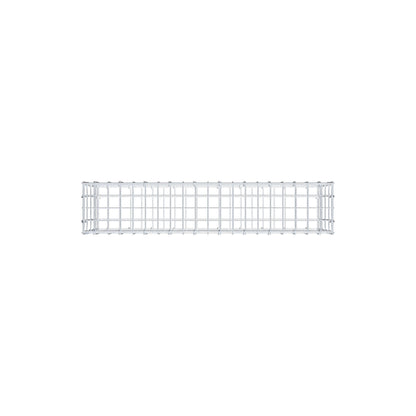 Gabion 100 cm x 40 cm x 20 cm (L x H x D), maskestørrelse 5 cm x 10 cm, C-ring