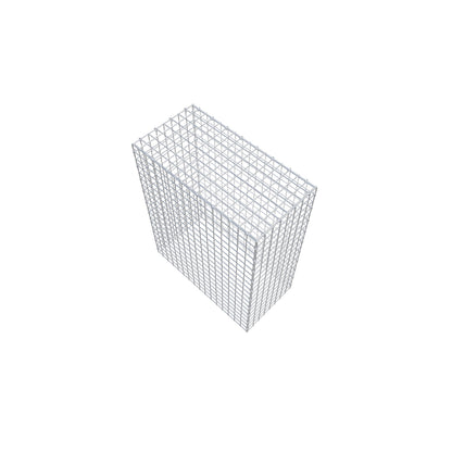 Gavión complementario de tipo 3 100 cm x 80 cm x 40 cm (L x A x P), malla 5 cm x 5 cm, anillo en C