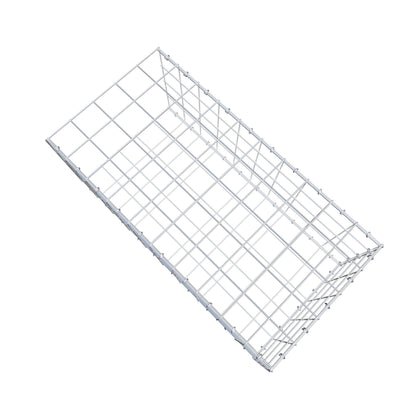 Gavión complementario de tipo 2 100 cm x 40 cm x 50 cm (L x A x P), malla 10 cm x 10 cm, anillo en C