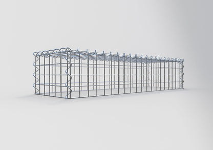 Gavión complementario tipo 3 100 cm x 20 cm x 30 cm (L x A x P), malla 5 cm x 5 cm, espiral