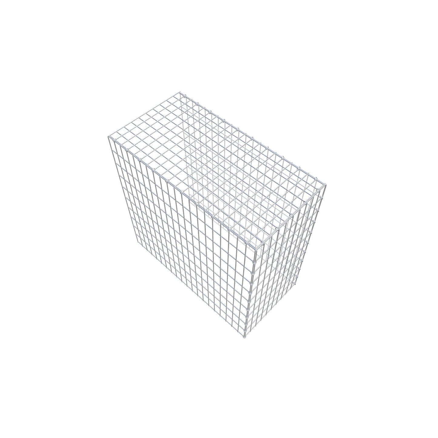 Gavión adicional tipo 4 100 cm x 100 cm x 50 cm (L x A x P), malla 5 cm x 10 cm, anillo en C