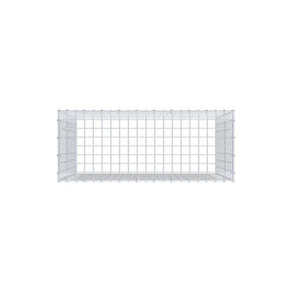Gavión complementario de tipo 3 100 cm x 80 cm x 40 cm (L x A x P), malla 5 cm x 5 cm, anillo en C