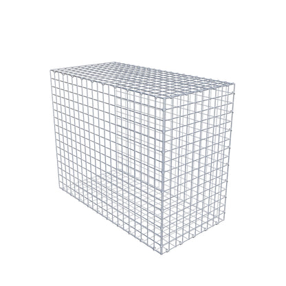 Gavión adicional tipo 2 100 cm x 80 cm x 50 cm (L x A x P), malla 5 cm x 5 cm, anillo en C