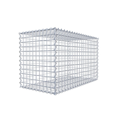 Gabion 100 cm x 60 cm x 50 cm (L x H x D), maskstorlek 5 cm x 5 cm, spiral