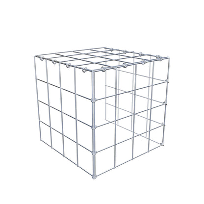 Anbaugabione Typ 4 40 cm x 40 cm x 40 cm (L x H x T), Maschenweite 10 cm x 10 cm, C-Ring
