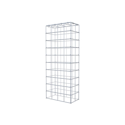 Gavión complementario de tipo 3 100 cm x 20 cm x 40 cm (L x A x P), malla 10 cm x 10 cm, anillo en C