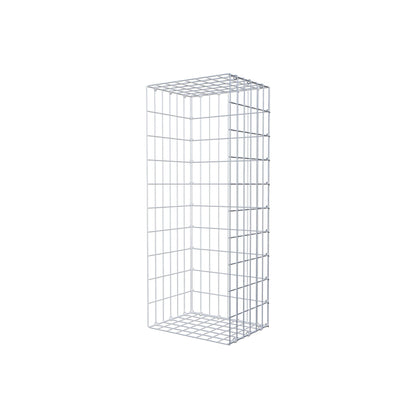 Fourche rapportée type 2 100 cm x 30 cm x 40 cm, mailles 5 cm x 10 cm, anneau en C