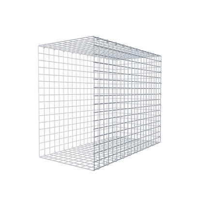 Gavión adicional tipo 2 100 cm x 80 cm x 50 cm (L x A x P), malla 5 cm x 5 cm, anillo en C