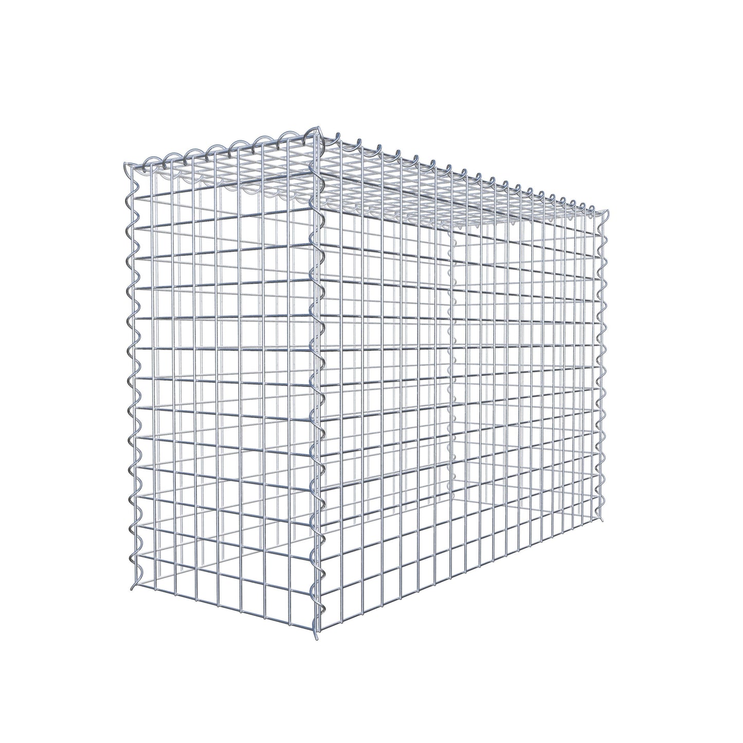 Gavión complementario tipo 3 100 cm x 70 cm x 40 cm (L x A x P), malla 5 cm x 5 cm, espiral