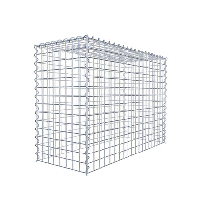 Gavión complementario tipo 3 100 cm x 70 cm x 40 cm (L x A x P), malla 5 cm x 5 cm, espiral