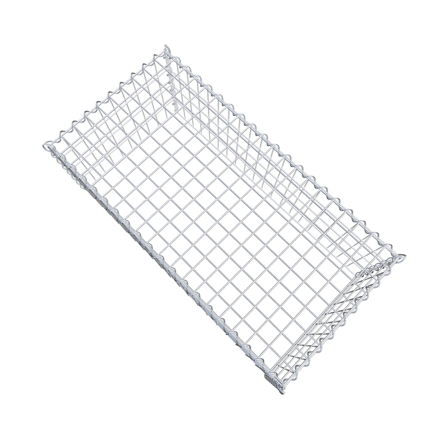 Gavión complementario tipo 3 100 cm x 40 cm x 50 cm (L x A x P), malla 5 cm x 10 cm, espiral