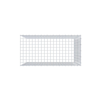 Gabião Tipo 4 100 cm x 90 cm x 50 cm (C x A x P), malhagem 5 cm x 5 cm, anel C