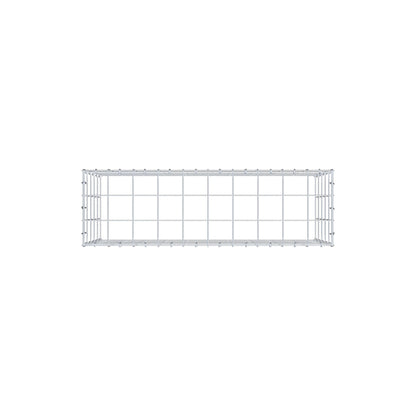 Gabião Tipo 3 100 cm x 50 cm x 30 cm (C x A x P), malhagem 10 cm x 10 cm, anel C
