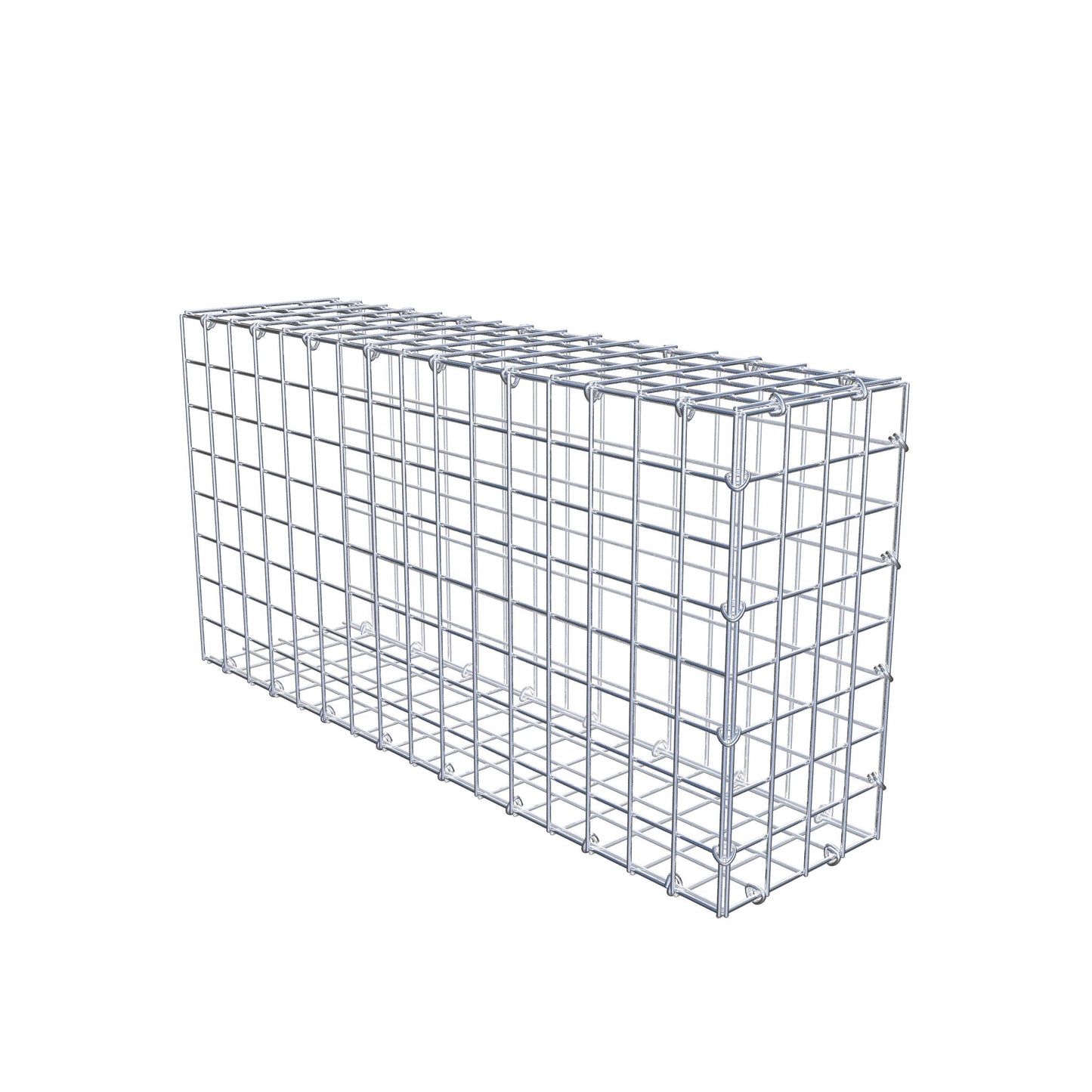 Pila adicional tipo 2 80 cm x 40 cm x 20 cm (L x A x P), malla 5 cm x 5 cm, anillo en C