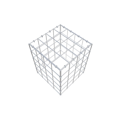 Pila adicional tipo 3 50 cm x 40 cm x 40 cm (L x A x P), malla 10 cm x 10 cm, anillo en C