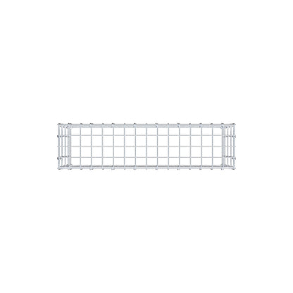 Pila adicional tipo 3 80 cm x 40 cm x 20 cm (L x A x P), malla 5 cm x 10 cm, anillo en C